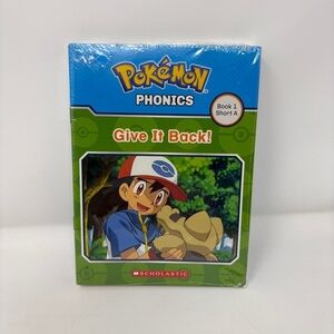 Scholastic Pokémon Phonics Book 1 - Blue and Green Cover